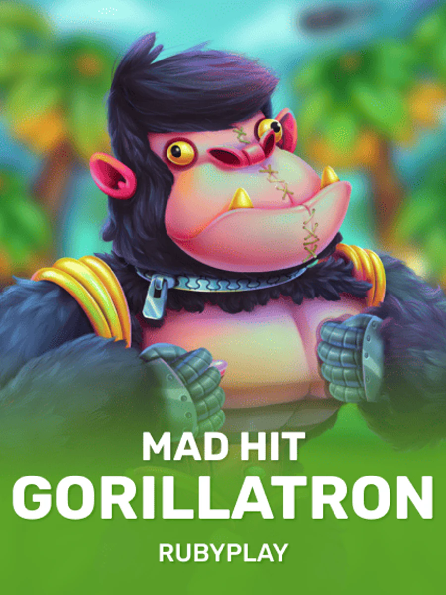 Mad Hit Gorillatron slot artwork