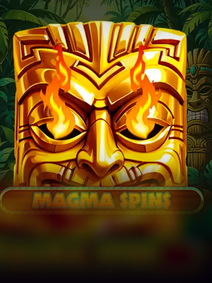 Magma Spins slot artwork
