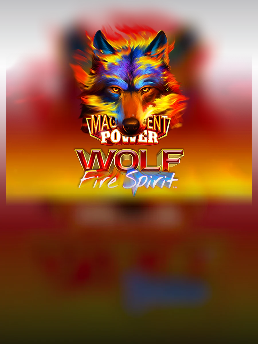 Magnificent Power Wolf Fire Spirit slot artwork