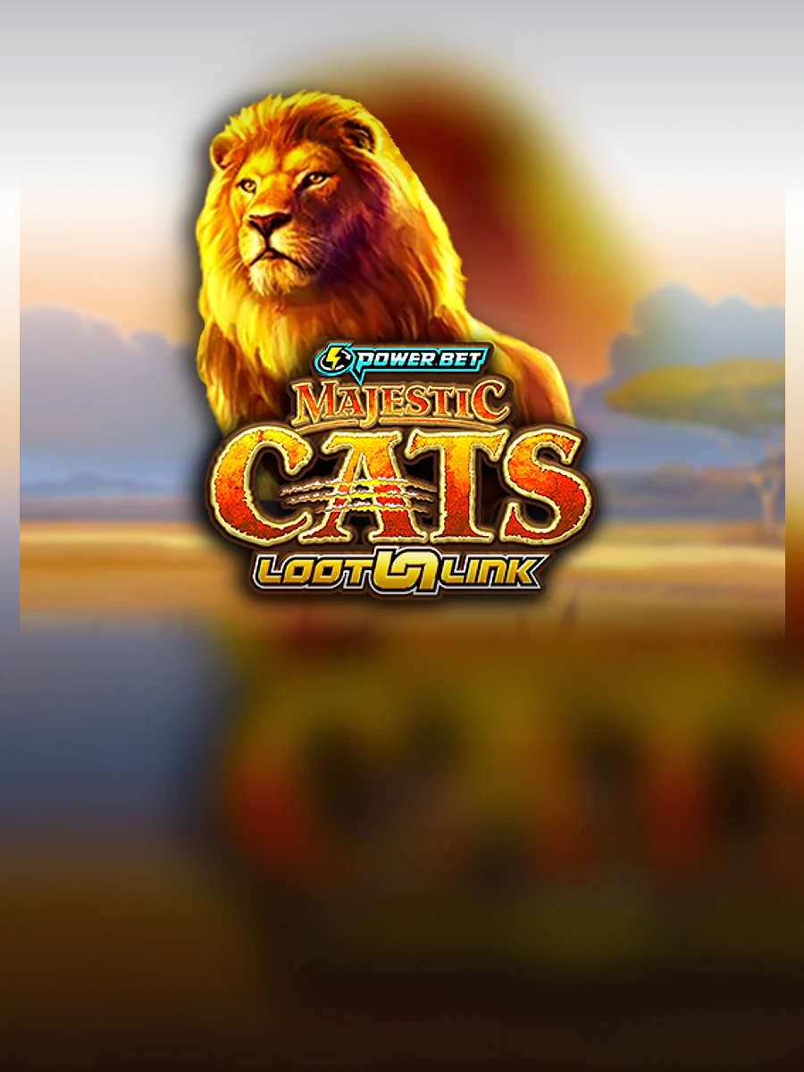 Majestic Cats Loot Link slot artwork