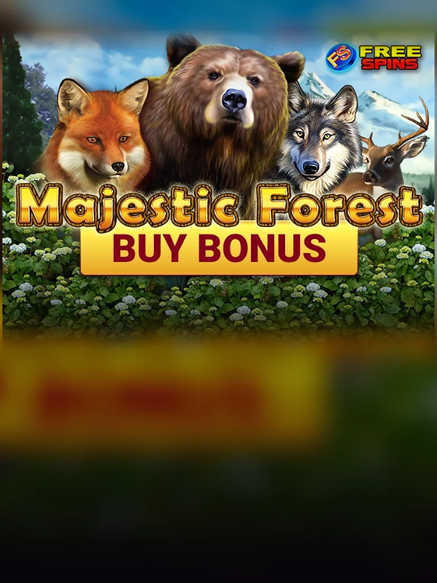 Majestic Forest Buy Bonus slot artwork