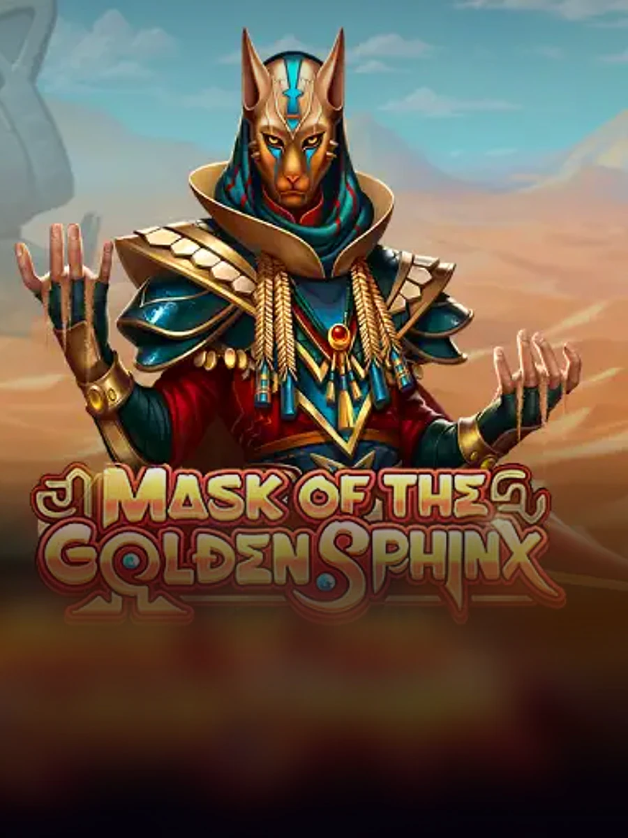 Mask of the Golden Sphinx slot artwork