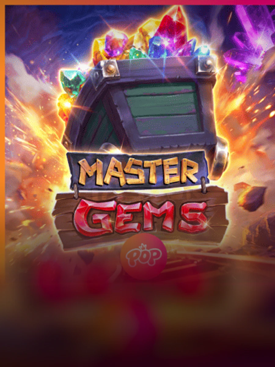 Master Gems slot artwork