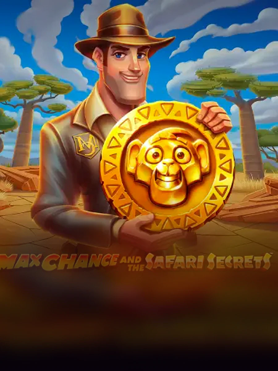 Max Chance and the Safari Secrets casino game artwork