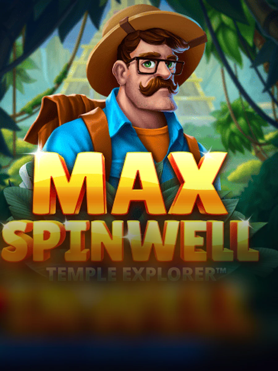 Max Spinwell: Temple Explorer slot artwork