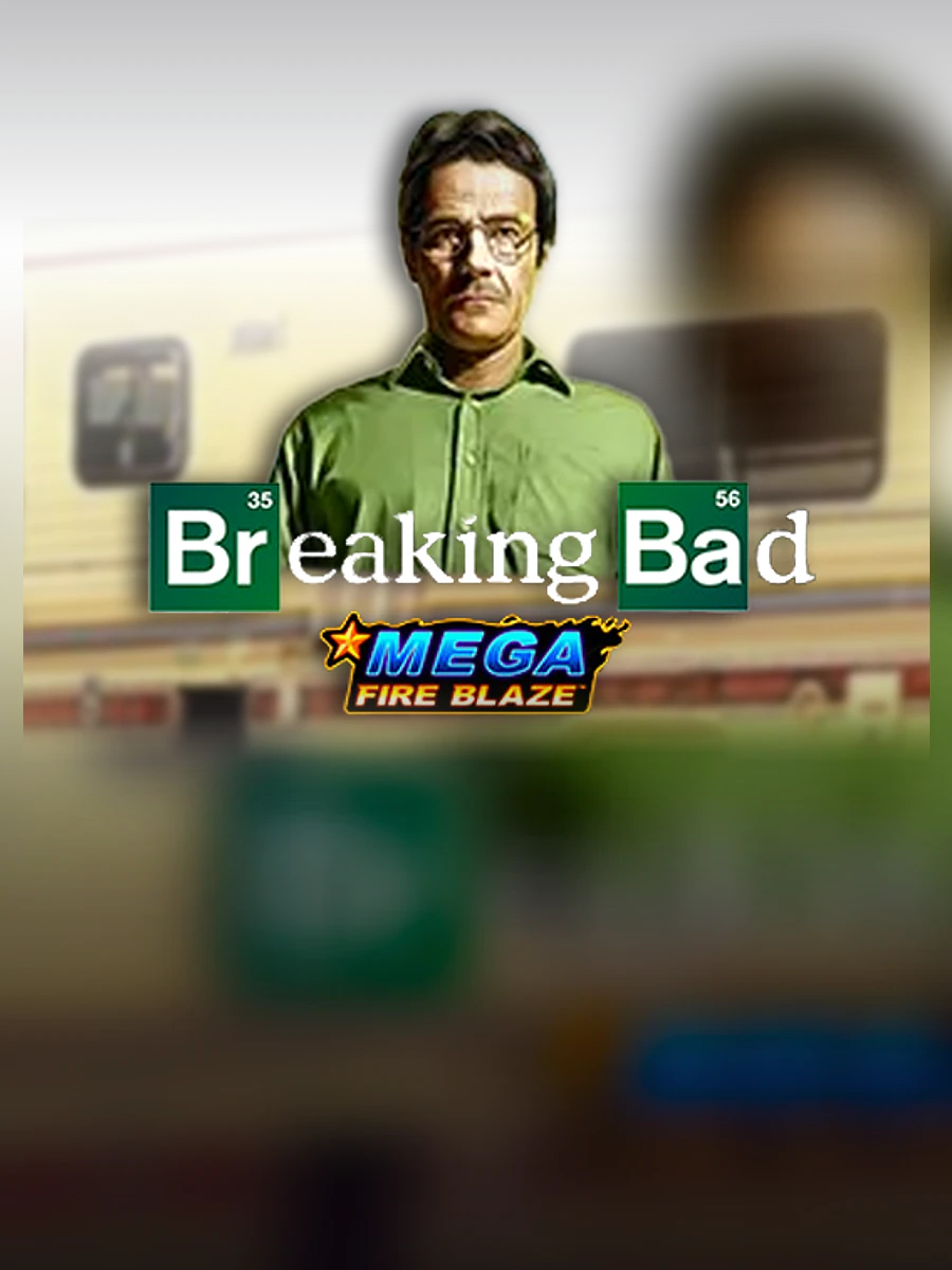 Mega Fire Blaze: Breaking Bad slot artwork