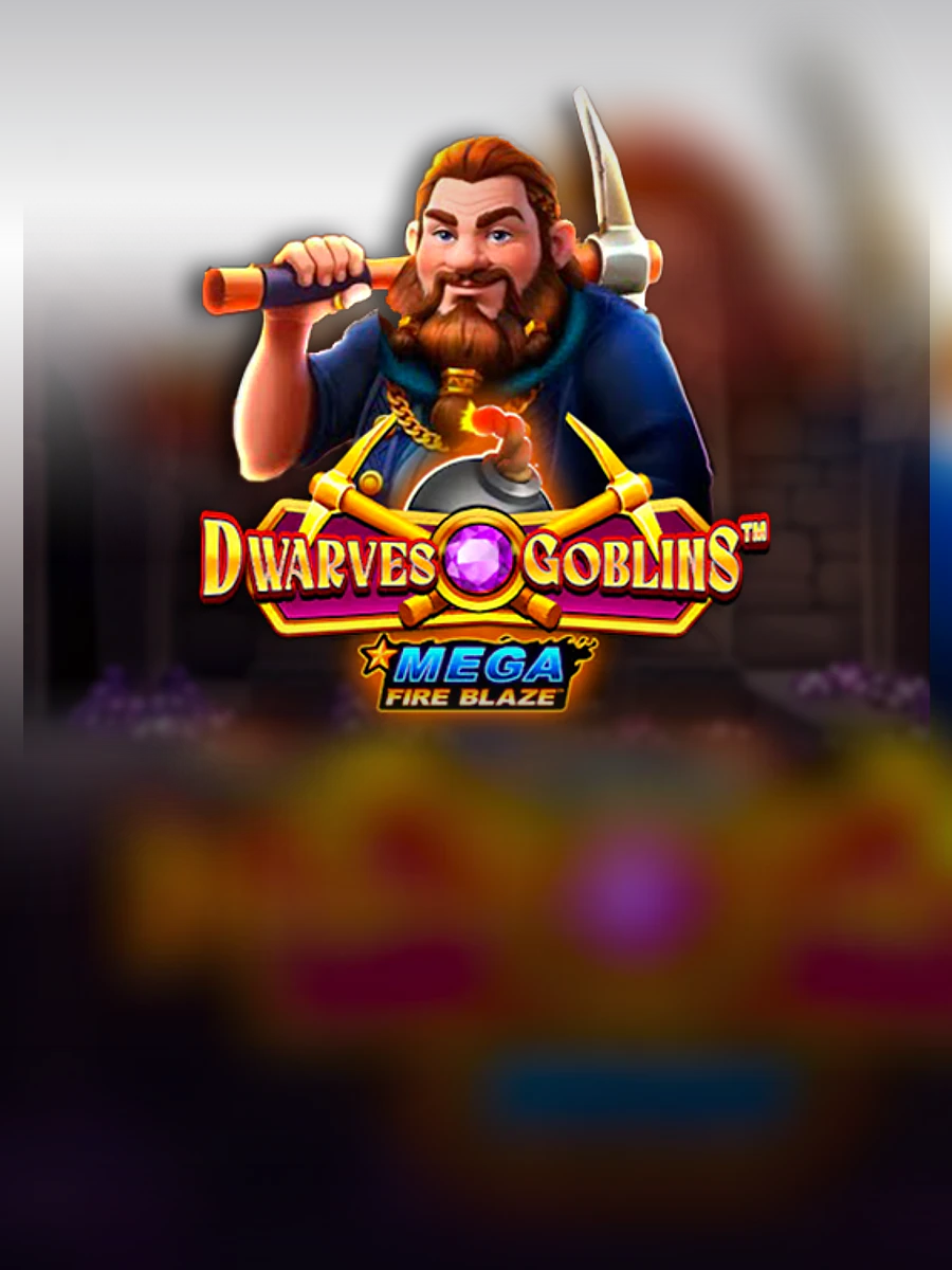 Mega Fire Blaze: Dwarves And Goblins slot artwork