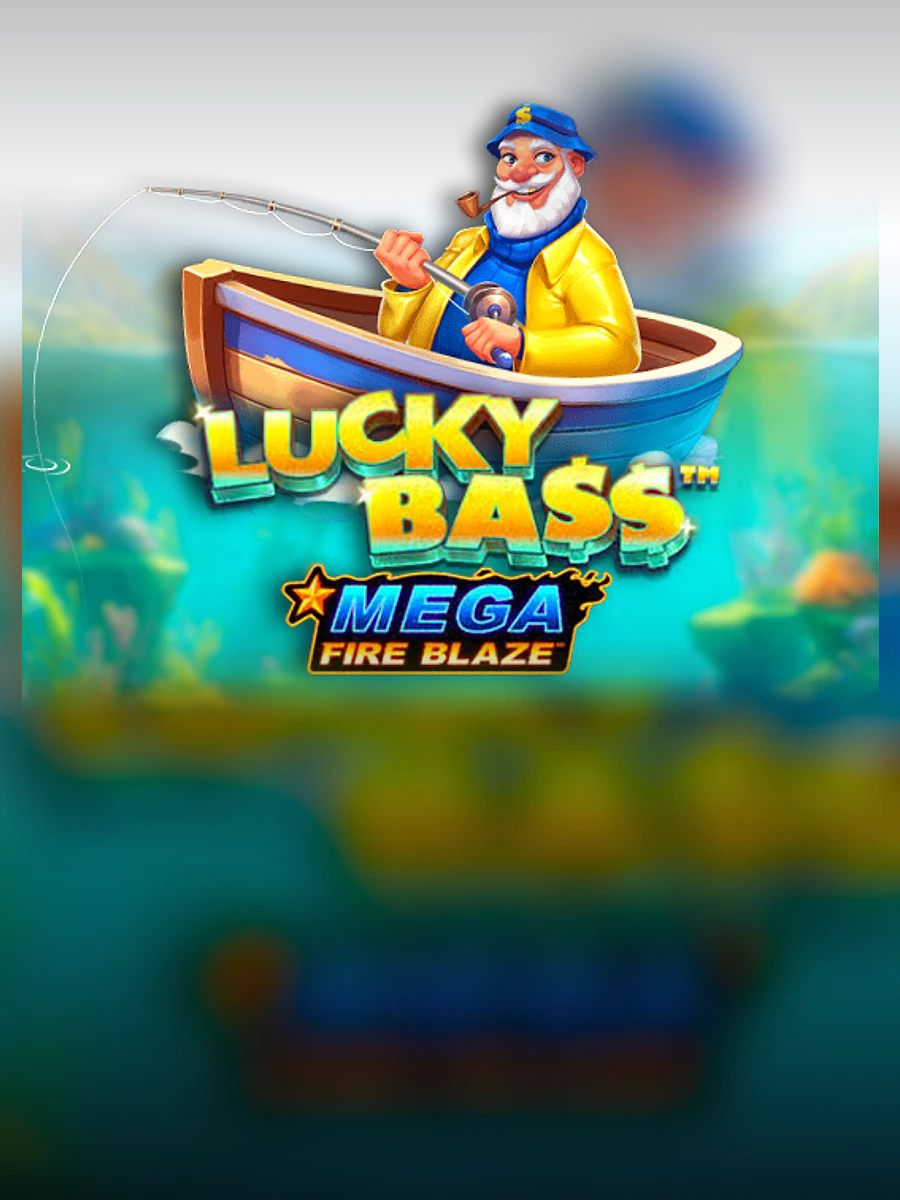 Mega Fire Blaze: Lucky Bass slot artwork