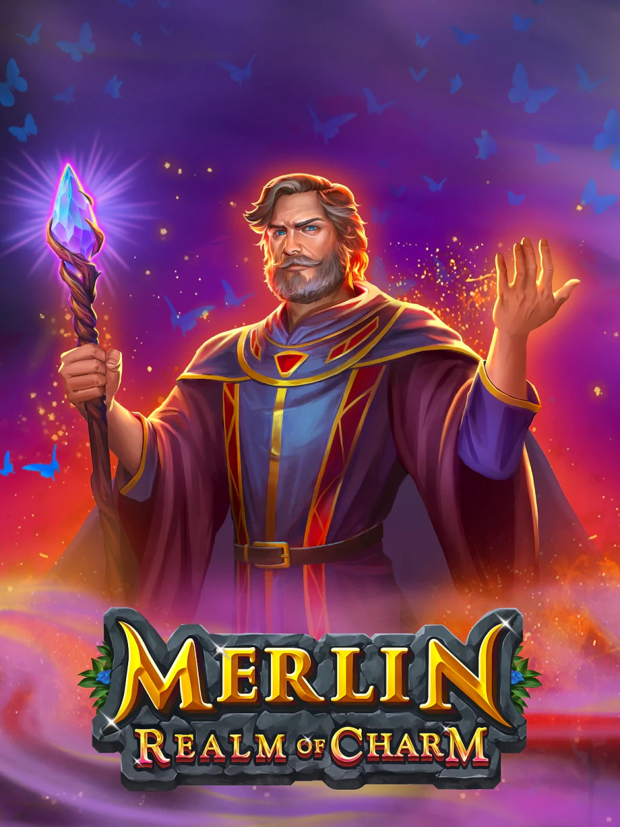 Merlin Realm Of Charm slot artwork