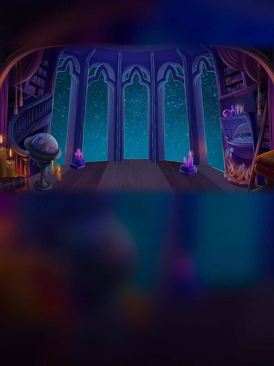 Merlin's Beard slot artwork