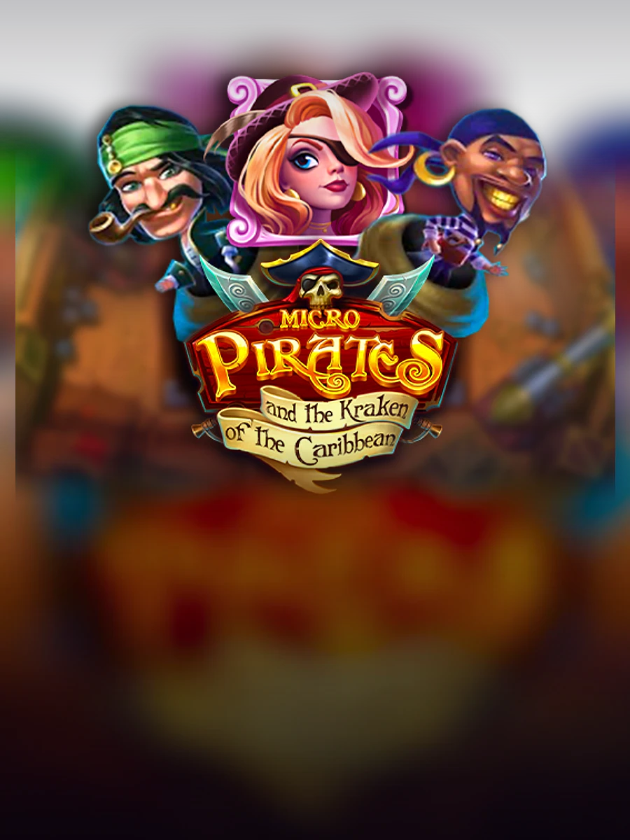 Micropirates and the Kraken of the Caribbean slot artwork