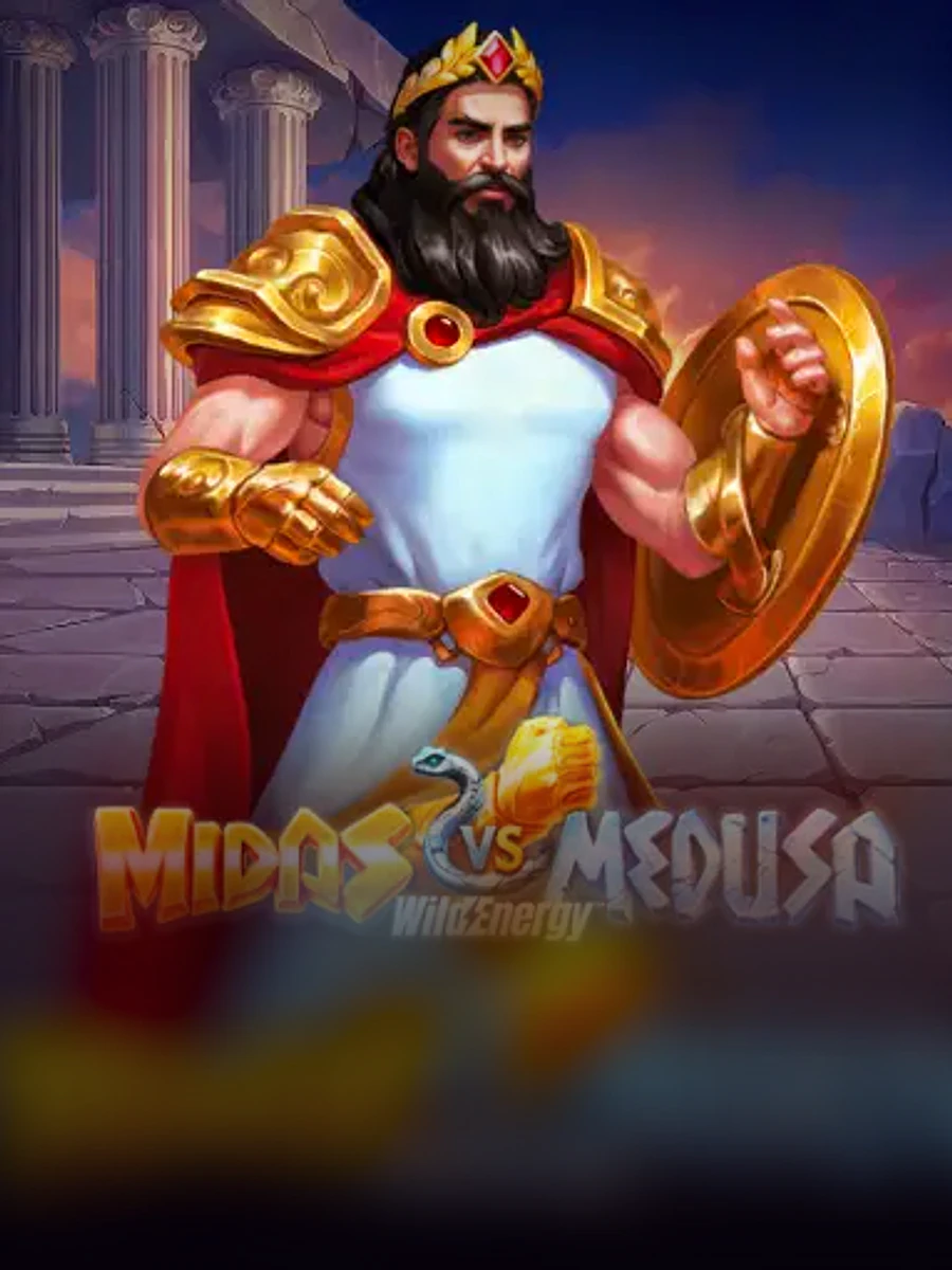 Midas VS Medusa WildEnergy slot artwork