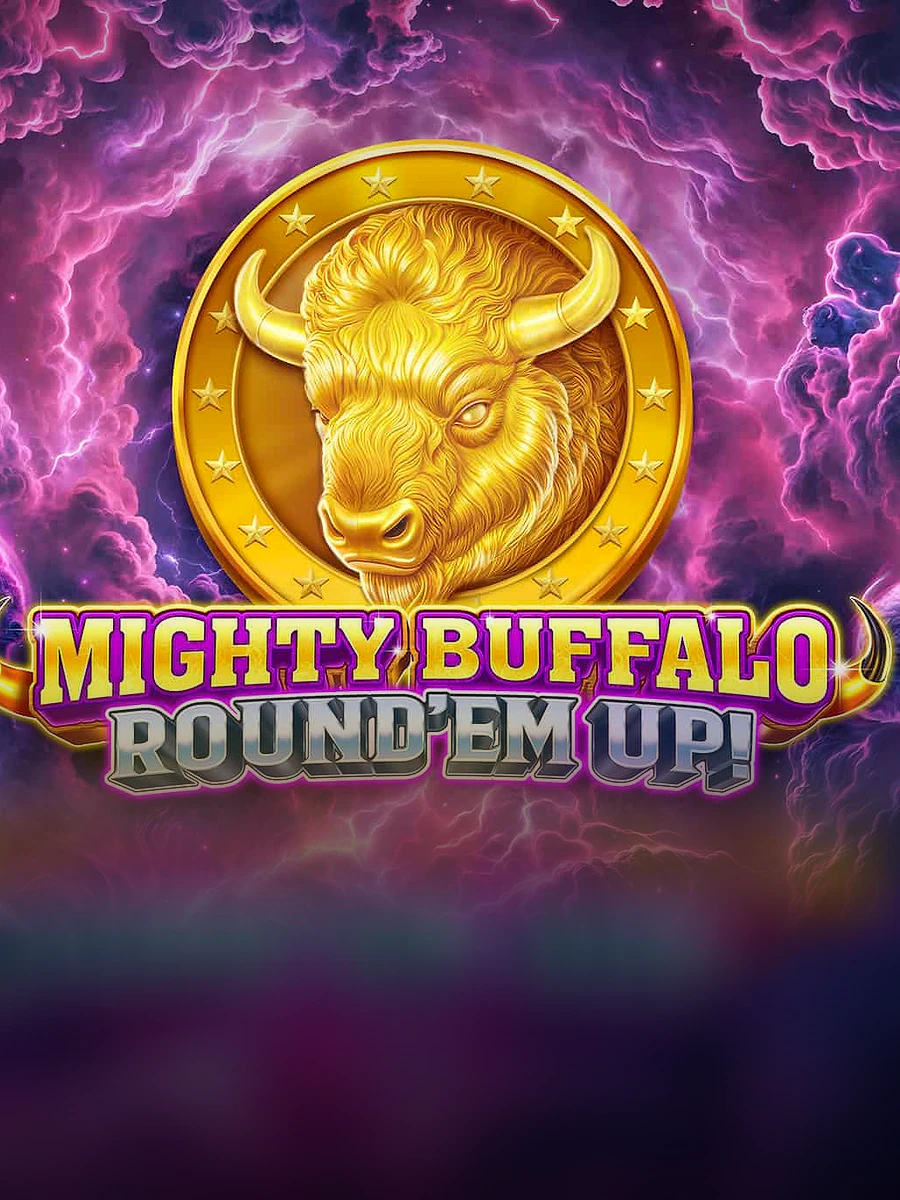 Mighty Buffalo Round ‘em Up! Buy Bonus slot artwork