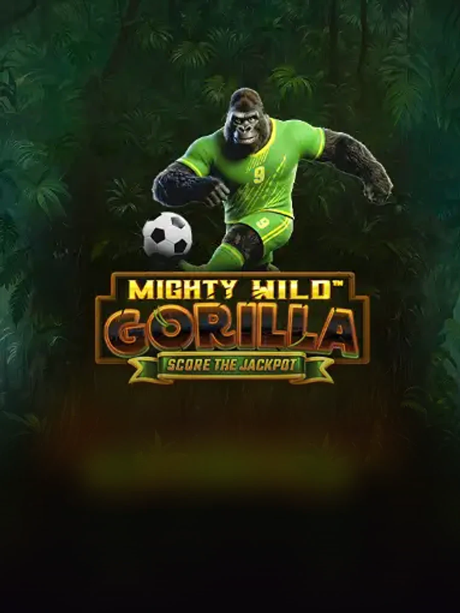 Mighty Wild: Gorilla Score the Jackpot casino game artwork