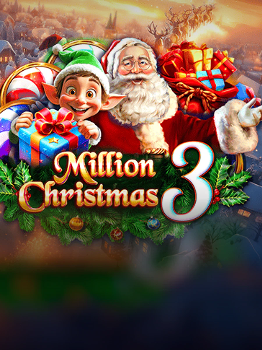 Million Christmas 3 slot artwork