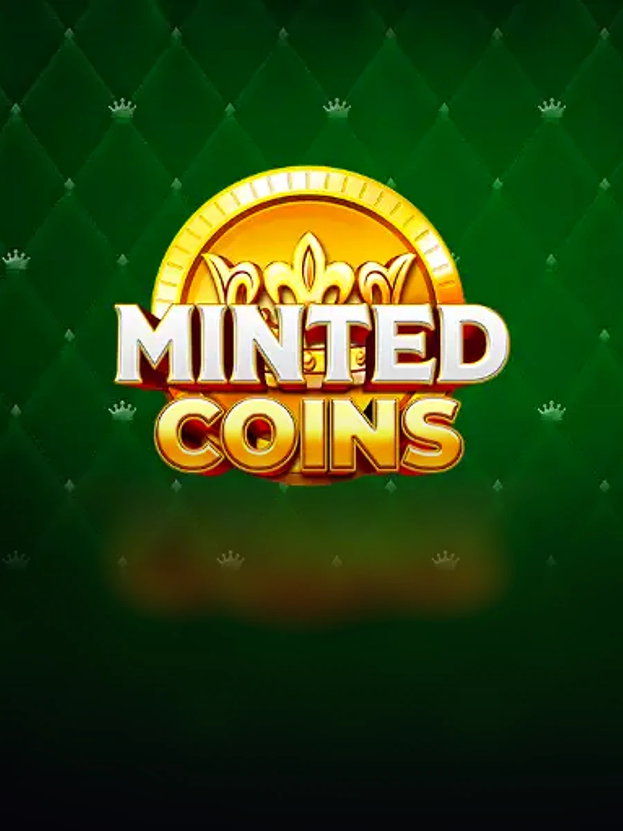Minted Coins slot artwork