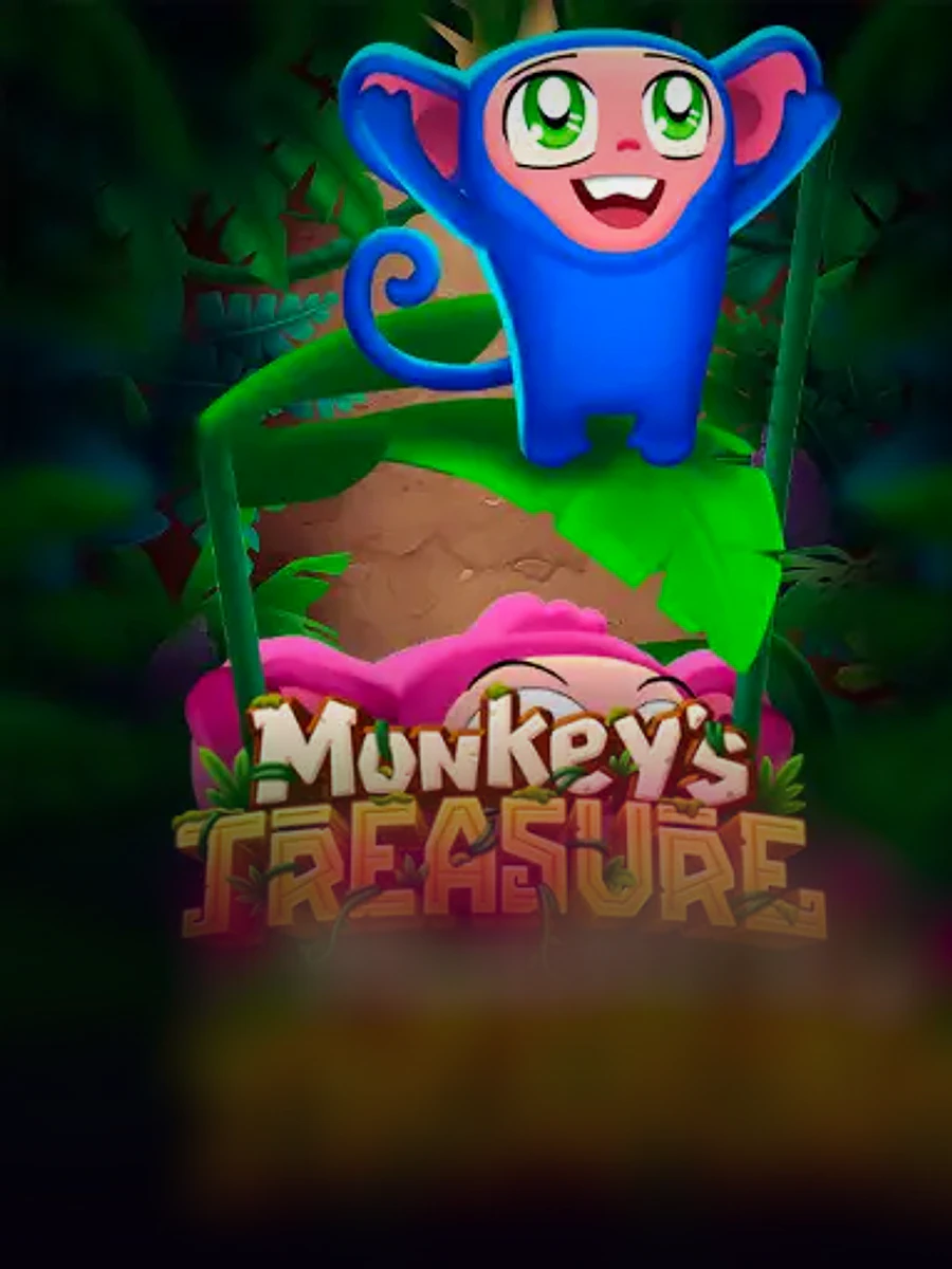 Monkey's Treasure casino game artwork
