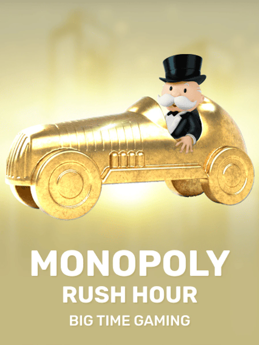 MONOPOLY Rush Hour slot artwork