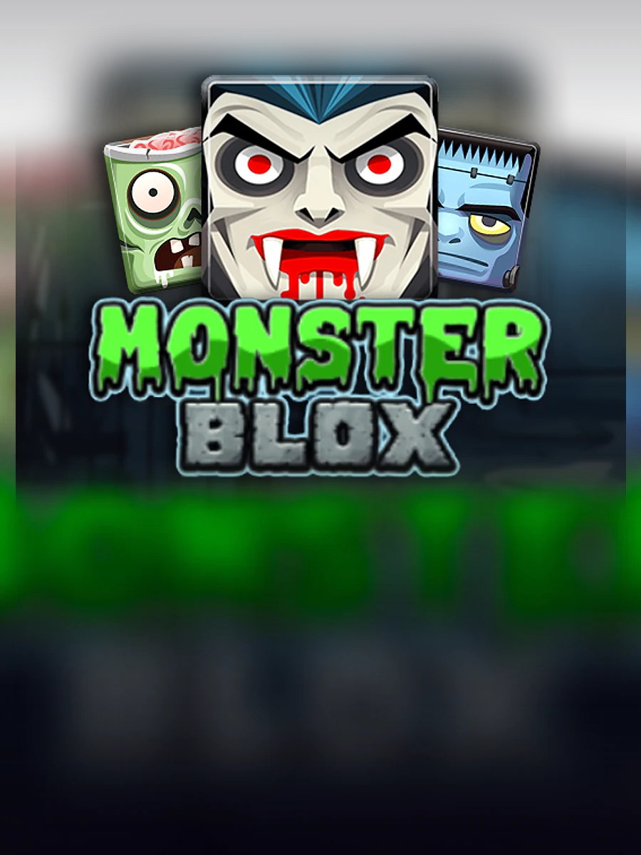 Monster Blox slot artwork
