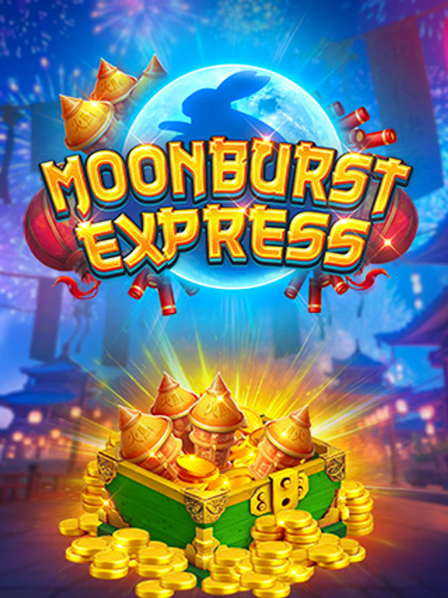 Moonburst Express slot artwork