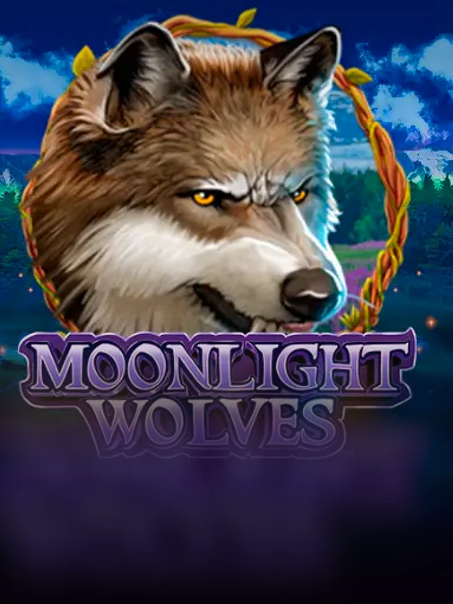 Moonlight Wolves casino game artwork
