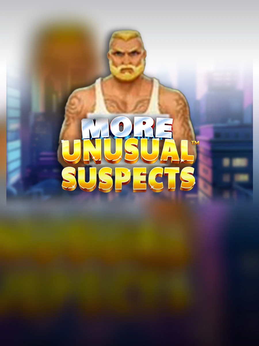 More Unusual Suspects slot artwork