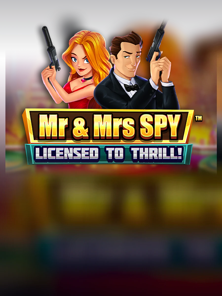 Mr & Mrs Spy slot artwork