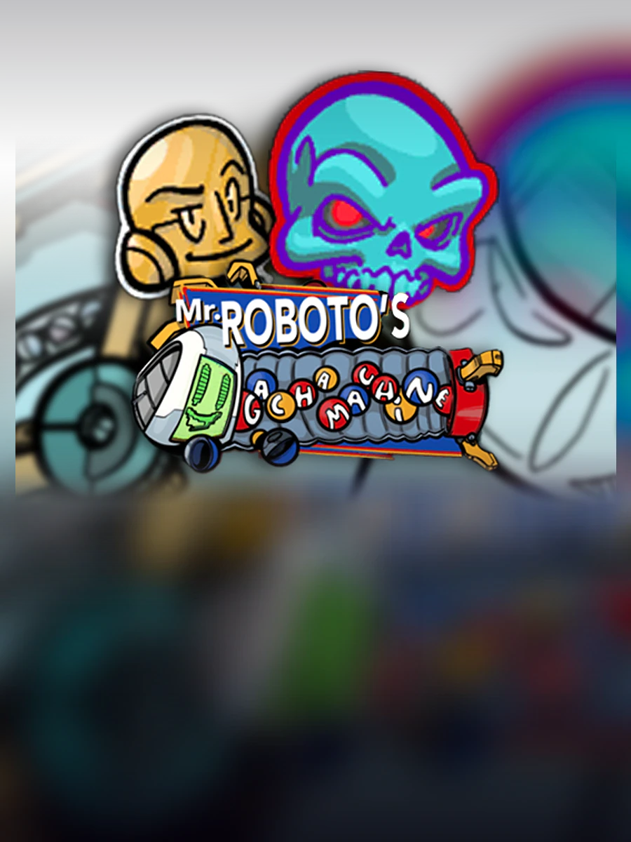 Mr. Roboto's Gacha Machine slot artwork