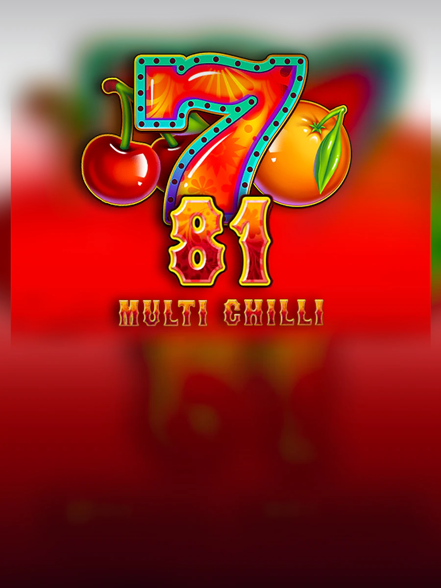 Multi Chilli 81 slot artwork