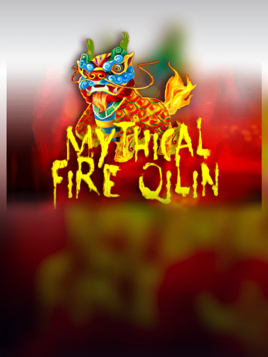 Mythical Fire Qilin slot artwork