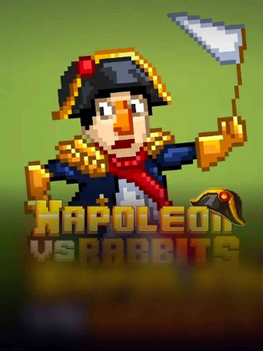 Napoleon vs Rabbits casino game artwork