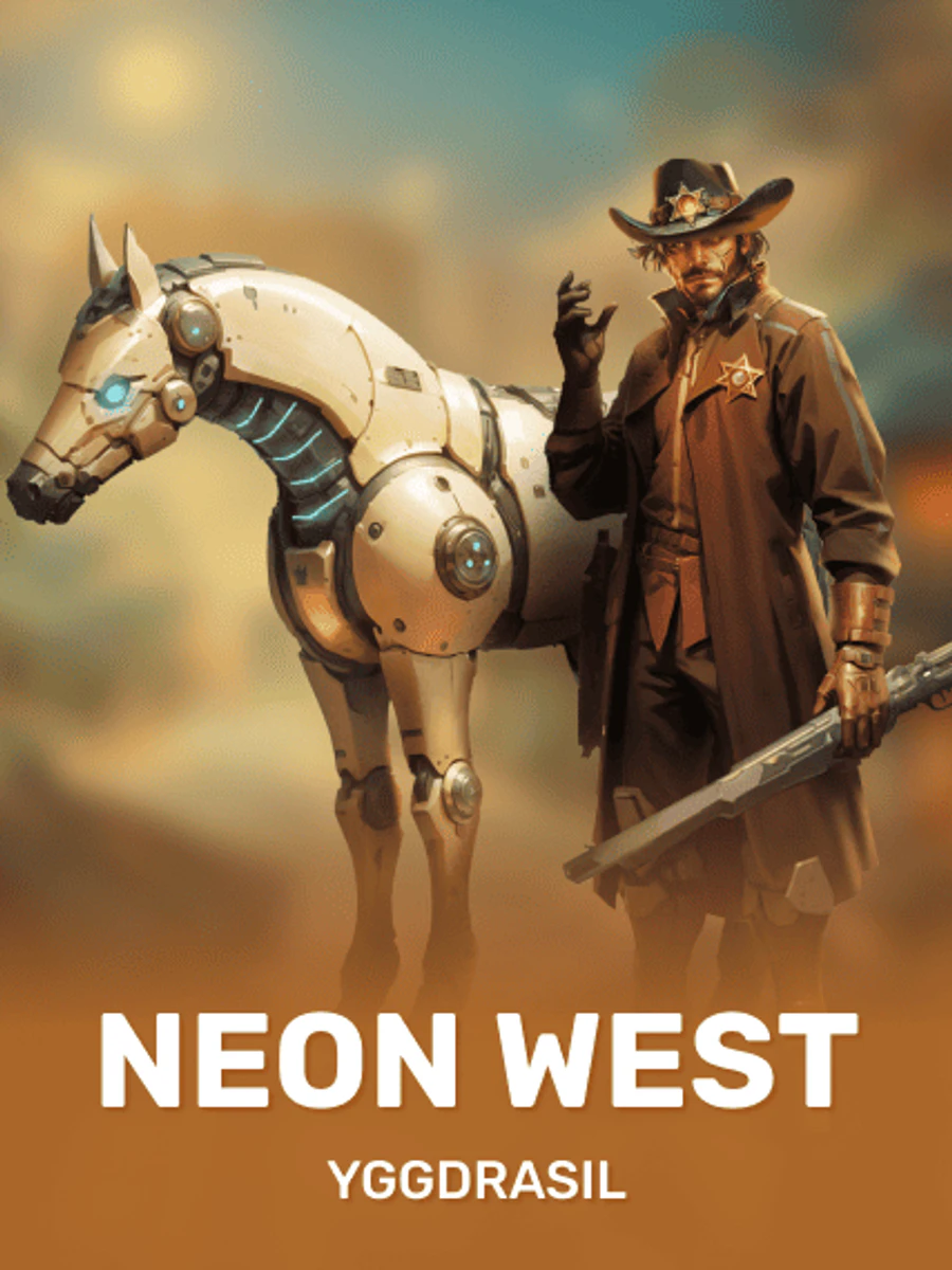 Neon West slot artwork