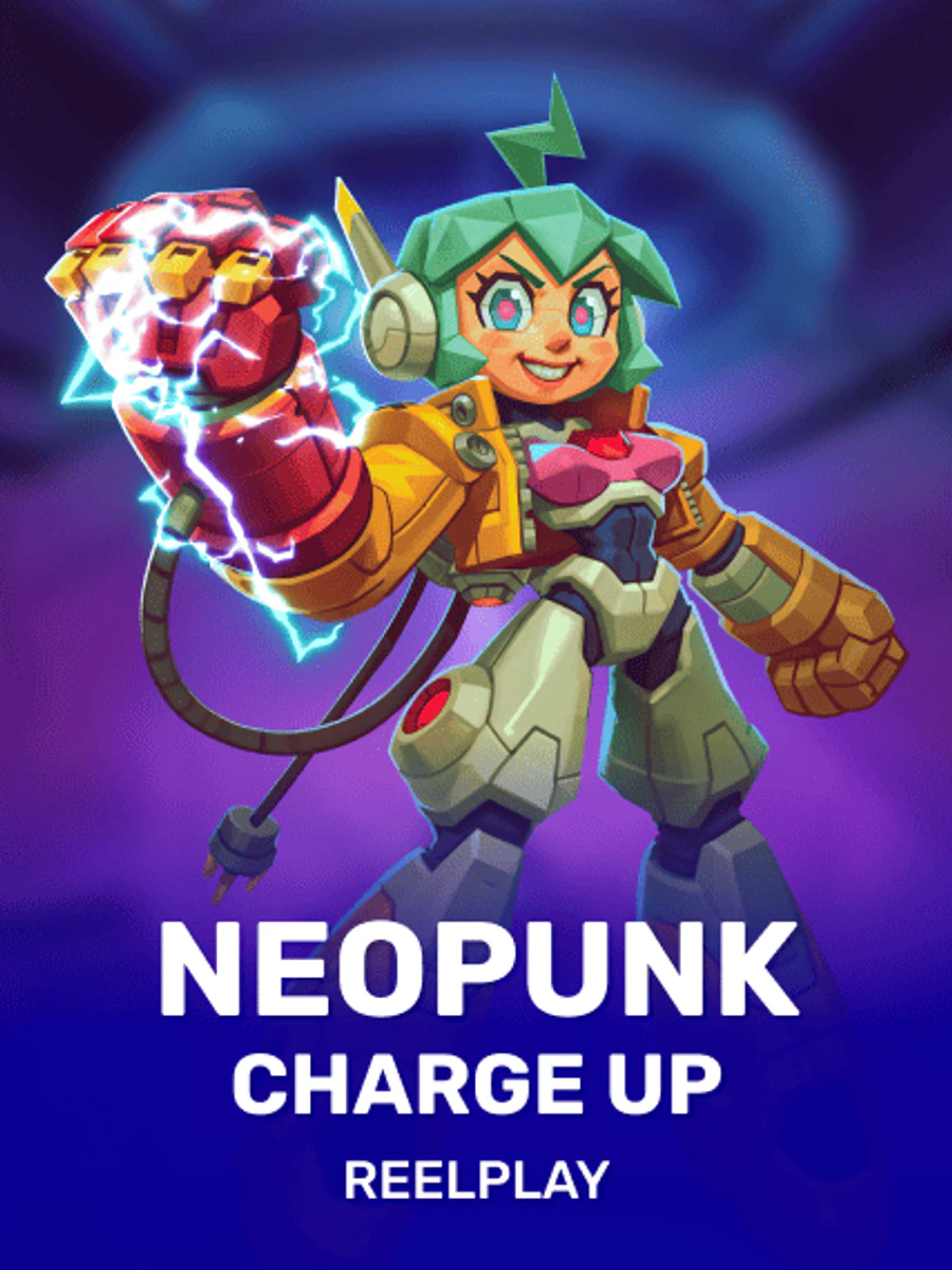 Neopunk Charge Up slot artwork