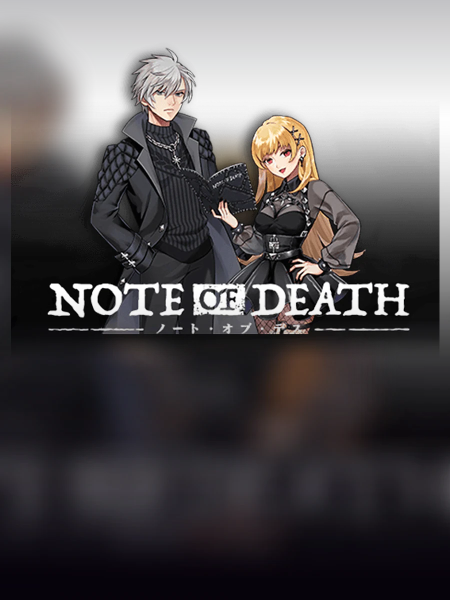 Note of Death casino game artwork