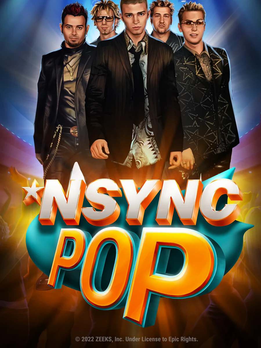NSYNC Pop slot artwork