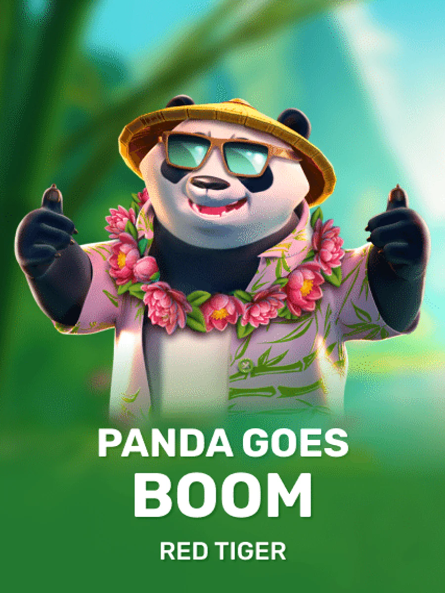 Panda Goes Boom slot artwork