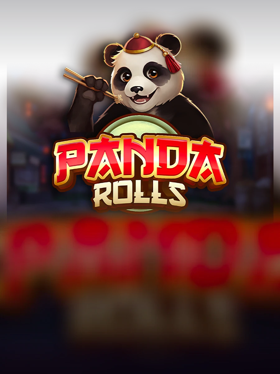 Panda Rolls casino game artwork