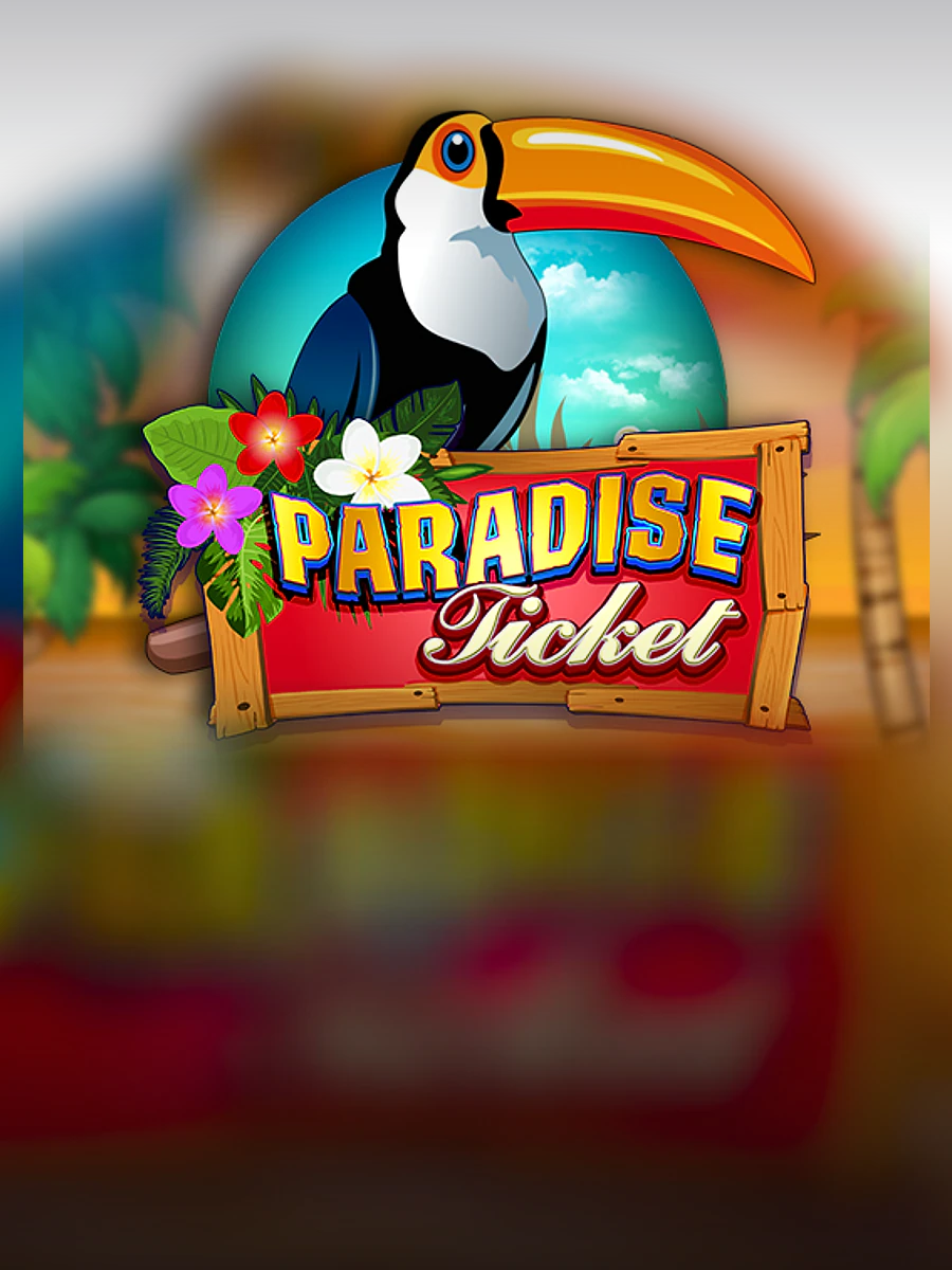 Paradise Ticket slot artwork