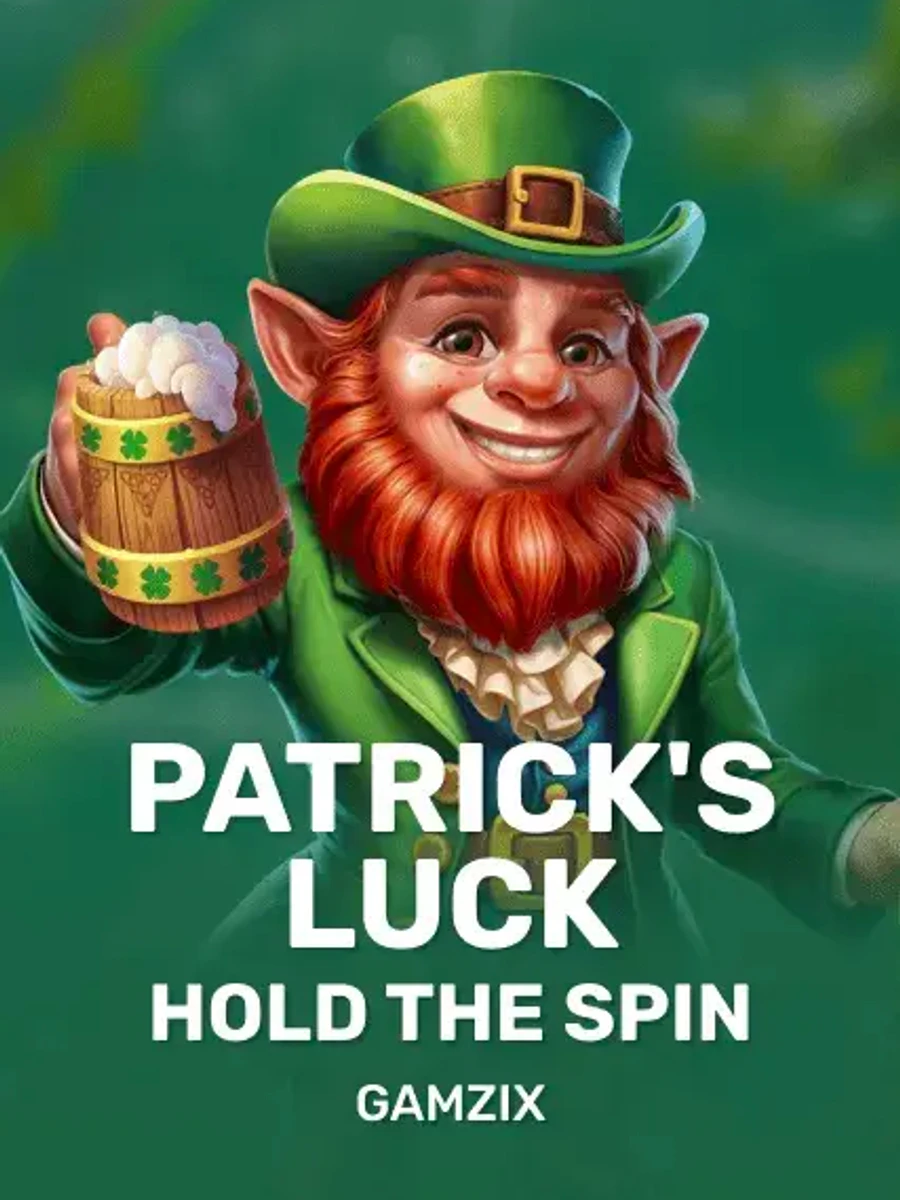 Patrick’s Luck: Hold The Spin slot artwork