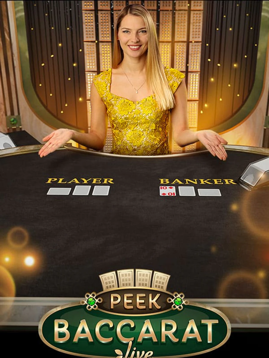 Peek Baccarat casino game artwork