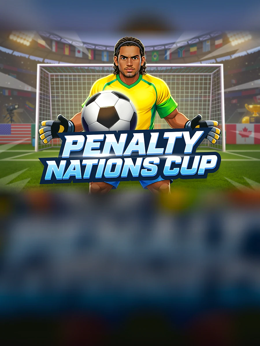 Penalty Nations Cup casino game artwork