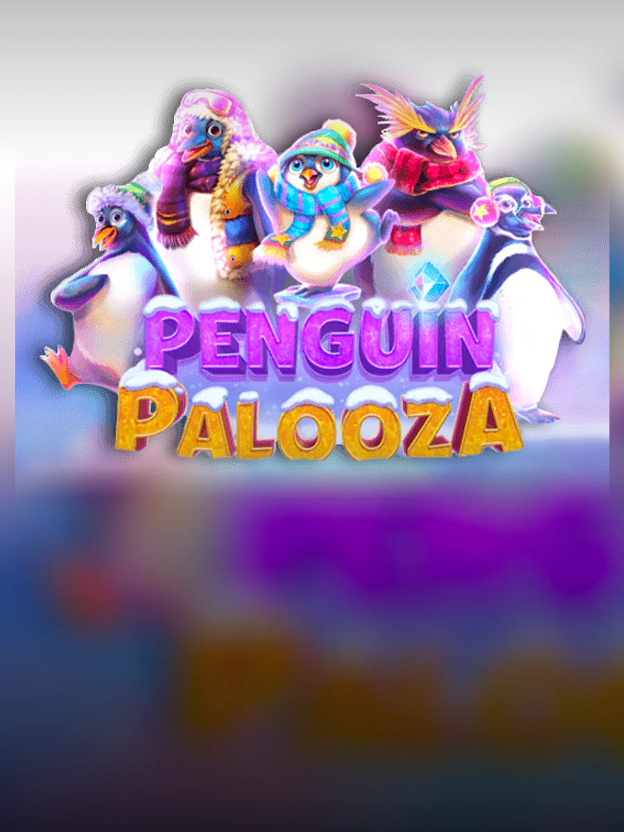 Penguin Palooza slot artwork