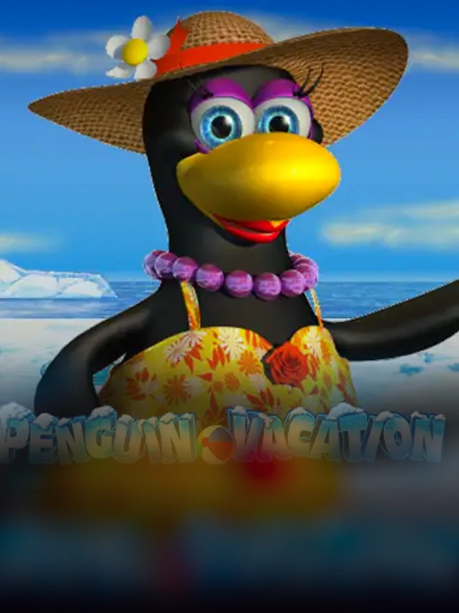 Penguin Vacation slot artwork
