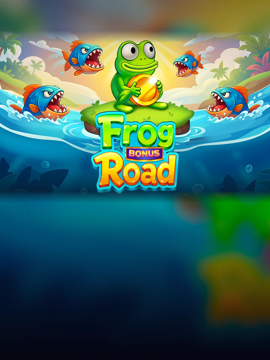 Frog Road casino game artwork