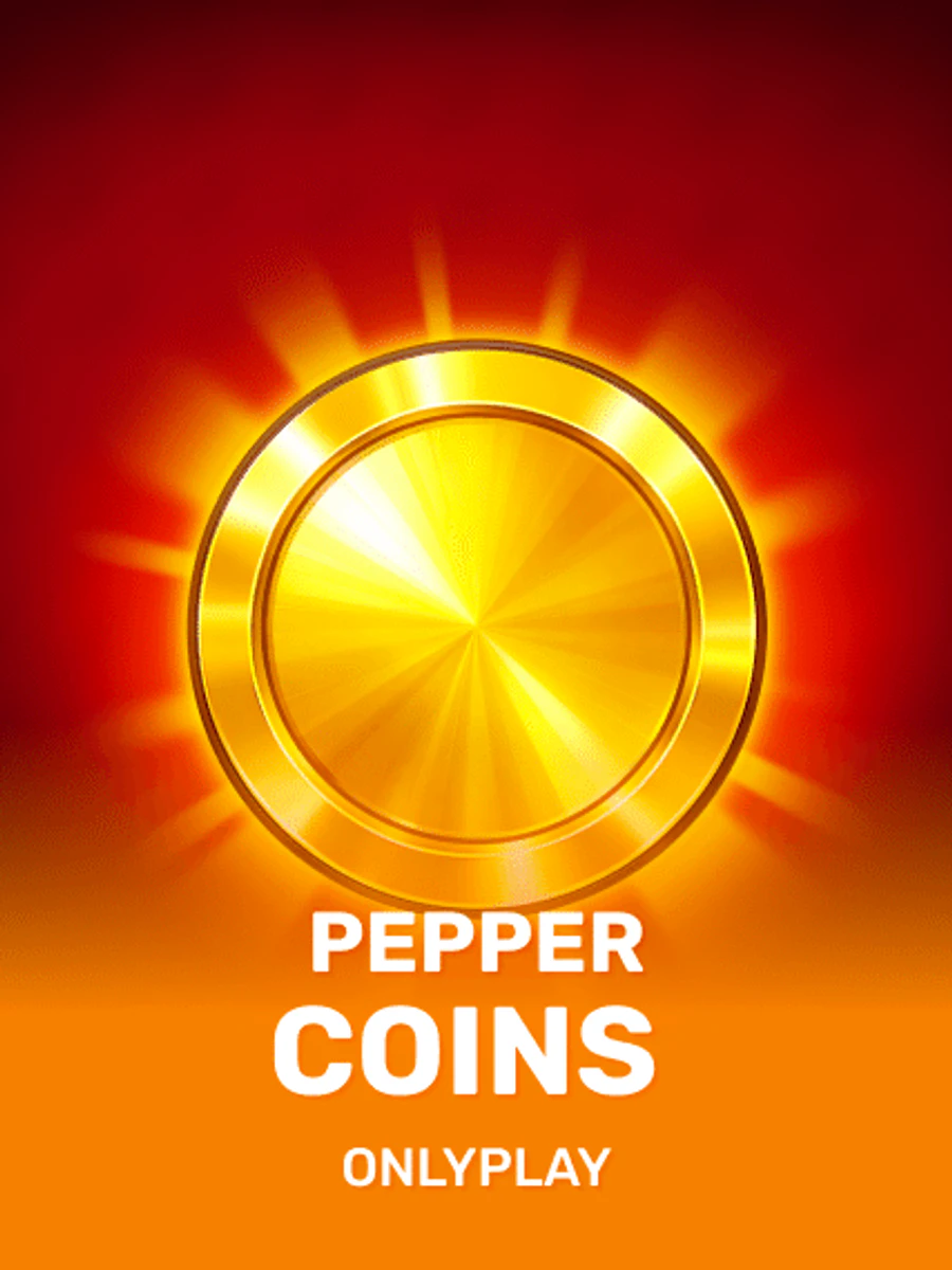 Pepper Coins slot artwork