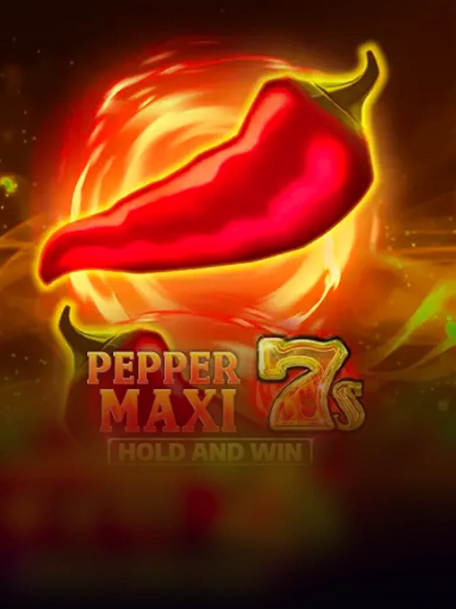 Pepper Maxi 7s Hold and Win slot artwork