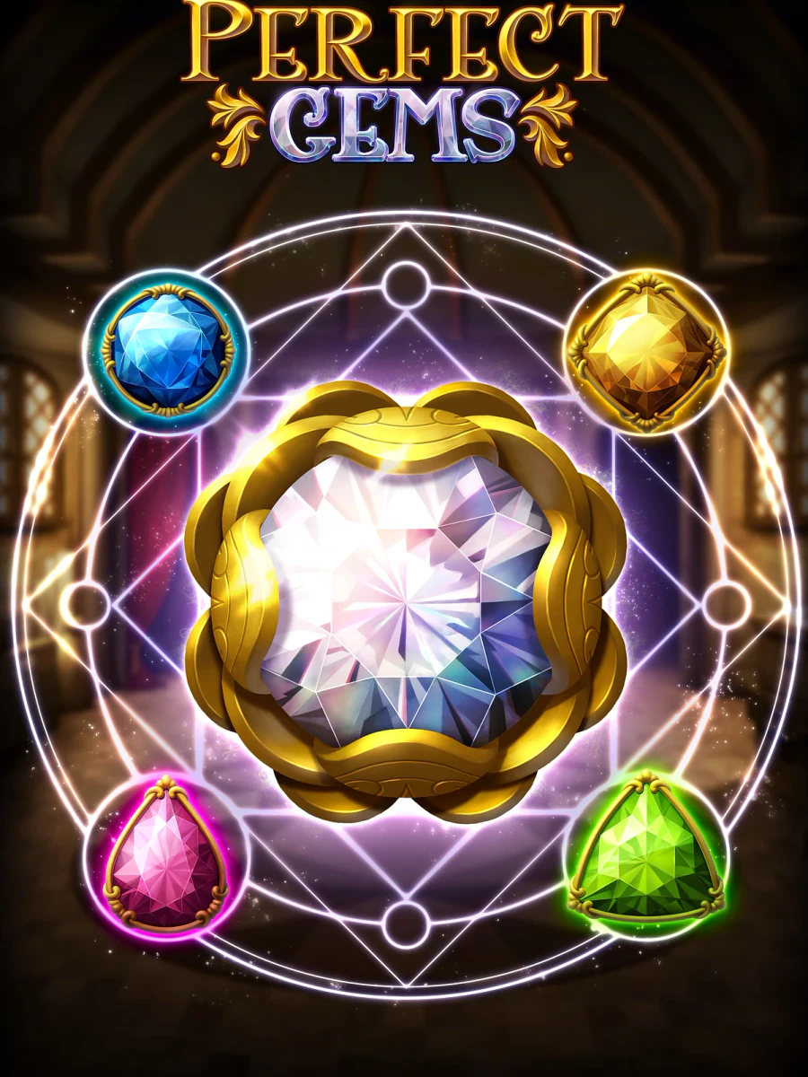Perfect Gems slot artwork