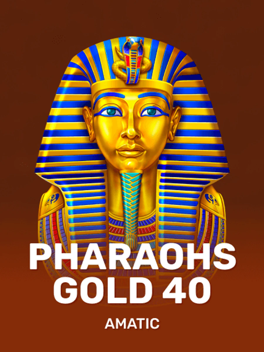 Pharaohs Gold 40 slot artwork