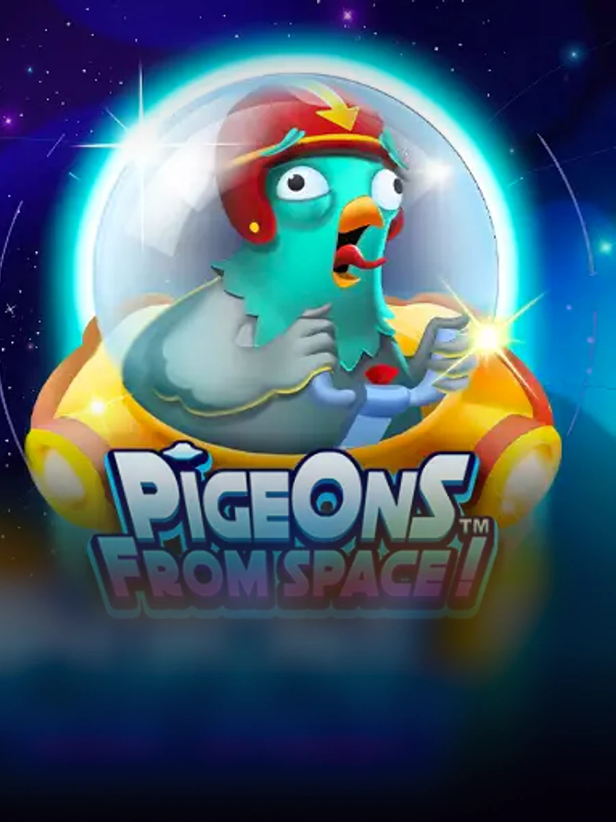 Pigeons From Space! slot artwork