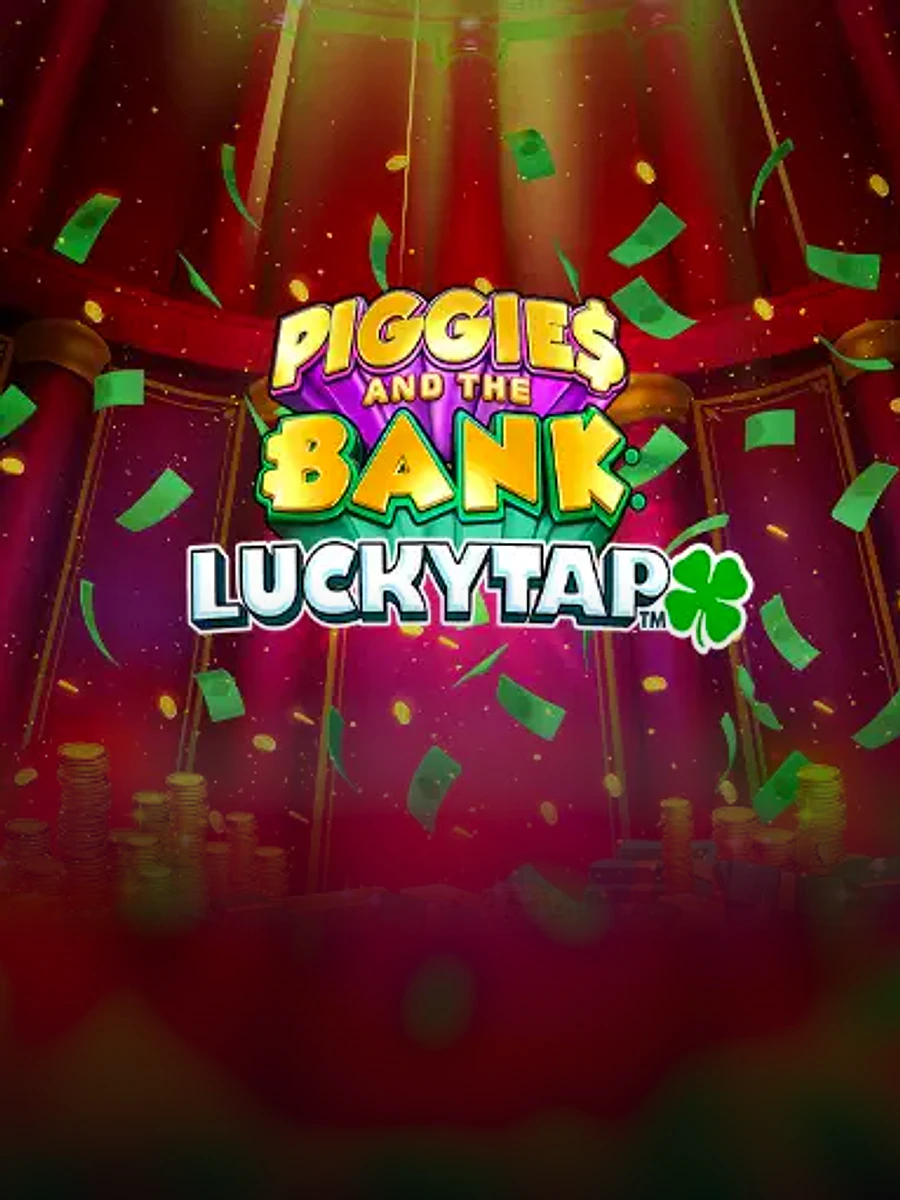 Piggies and the Bank: LuckyTap casino game artwork